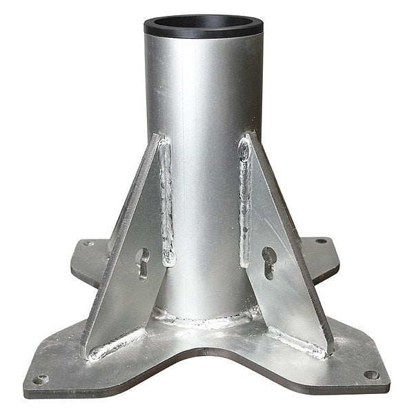 Mounting Base, 2,500 lb Capacity, Silver