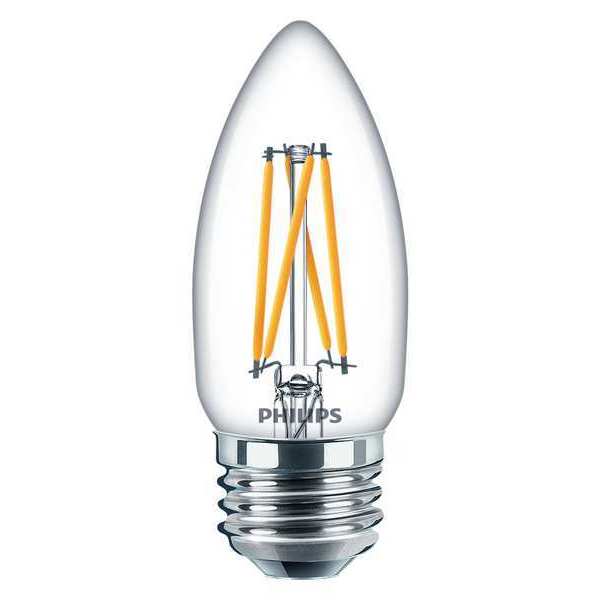 LED, 5.5 W, B11, Medium Screw (E26)