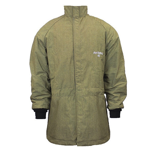 Flame-Resistant Jacket, Green, 2XL