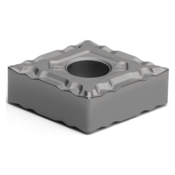 Diamond Turning Insert, Diamond, 1/2 in, CNMG, 80  Degrees, 1/32 in, Carbide