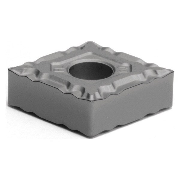 Diamond Turning Insert, Diamond, 1/2 in, CNMG, 80  Degrees, 1/64 in, Carbide