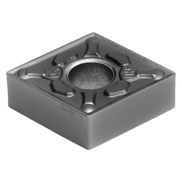 Diamond Turning Insert, Diamond, 1/2 in, CNMG, 80  Degrees, 1/32 in, Carbide