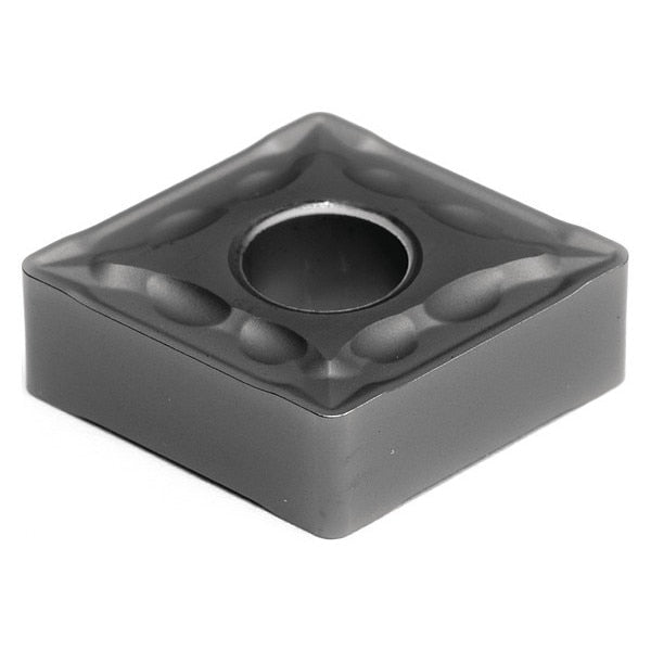 Diamond Turning Insert, Diamond, 1/2 in, CNMG, 80  Degrees, 1/16 in, Carbide