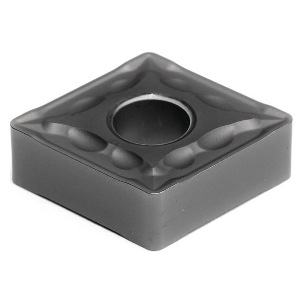Diamond Turning Insert, Diamond, 1 in, CNMG, 80  Degrees, 3/32 in, Carbide