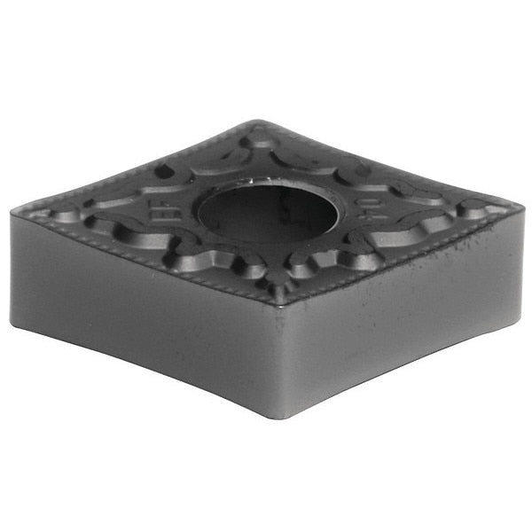 Diamond Turning Insert, Diamond, 1/2 in, CNGA, 80  Degrees, 3/64 in, Carbide