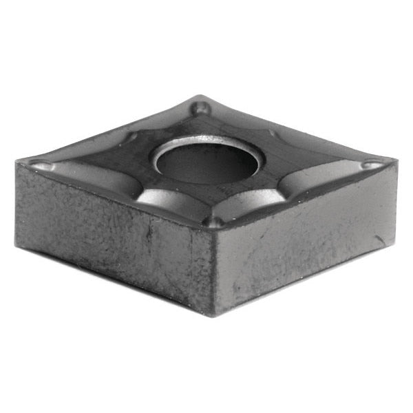 Diamond Turning Insert, Diamond, 1/2 in, CNMG, 80  Degrees, 0.0079 in, Carbide
