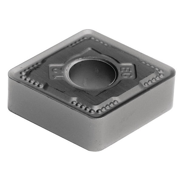 Diamond Turning Insert, Diamond, 5/8 in, CNMG, 80  Degrees, 1/16 in, Carbide