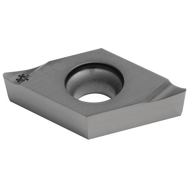 Diamond Turning Insert, Diamond, 3/8 in, DCGT, 55  Degrees, 0.0039 in