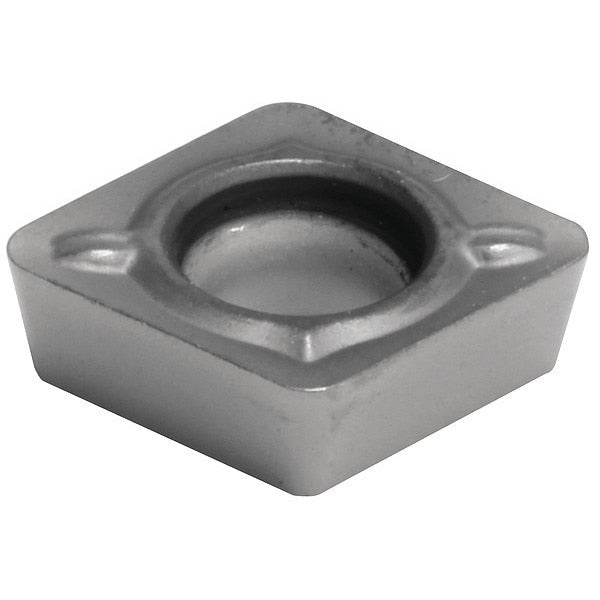 Diamond Turning Insert, Diamond, 1/4 in, CPMT, 80  Degrees, 1/32 in