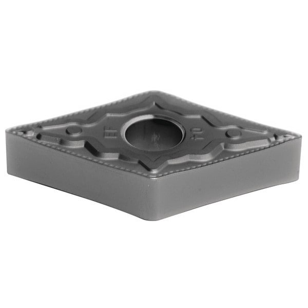 Diamond Turning Insert, Diamond, 3/8 in, DNMG, 55  Degrees, 1/32 in, Carbide