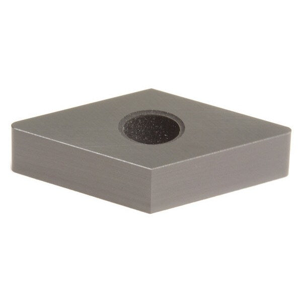 Diamond Turning Insert, Diamond, 1/2 in, DNGA, 55  Degrees, 1/64 in