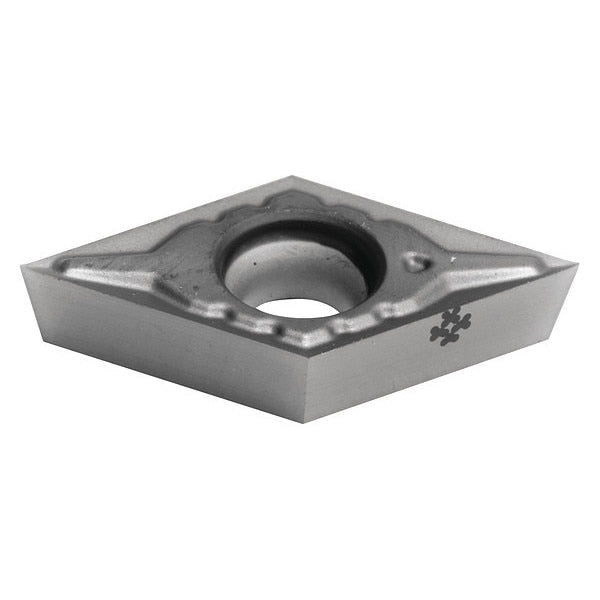 Diamond Turning Insert, Diamond, 1/4 in, DCGT, 55  Degrees, 1/64 in