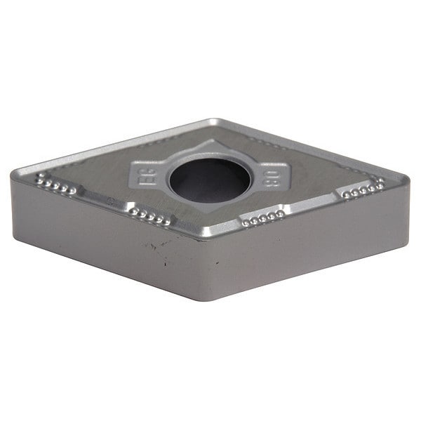 Diamond Turning Insert, Diamond, 3/8 in, DNMG, 55  Degrees, 1/32 in, Carbide