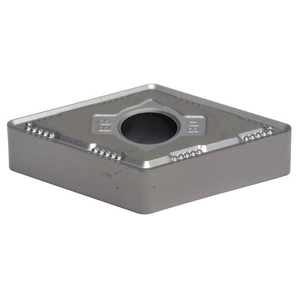Diamond Turning Insert, Diamond, 1/2 in, DNMG, 55  Degrees, 1/32 in, Carbide