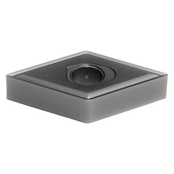 Diamond Turning Insert, Diamond, 1/2 in, DNMG, 55  Degrees, 1/64 in, Carbide