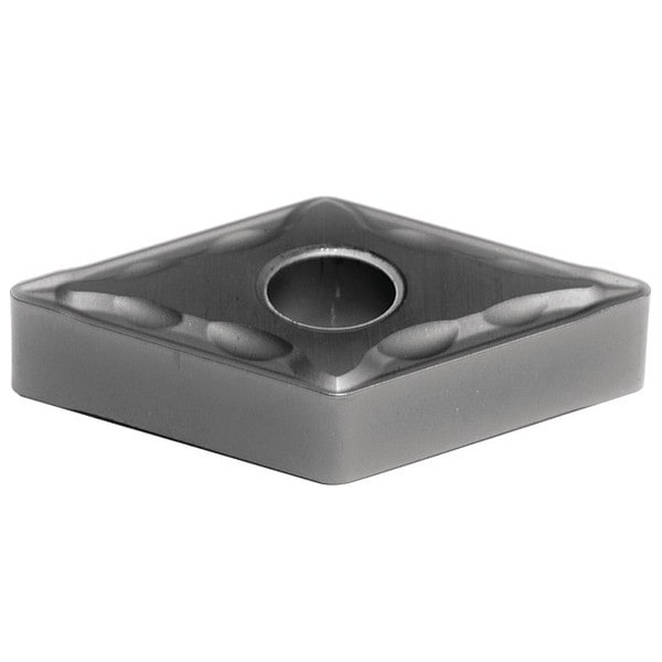 Diamond Turning Insert, Diamond, 1/2 in, DNMG, 55  Degrees, 1/16 in, Carbide