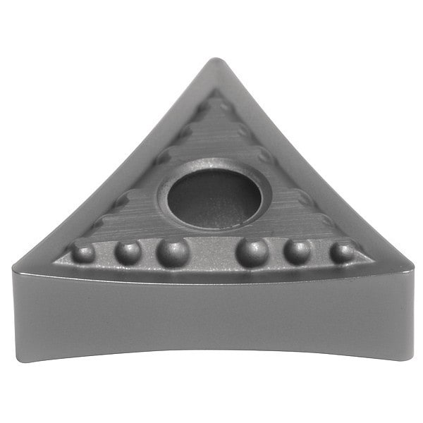 Triangle Turning Insert, Triangle, 1/2 in, TNMG, 0.0312 in, Carbide