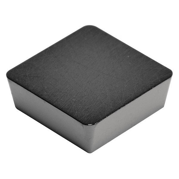 Square Turning Insert, Square, 1/2 in, SPMN, 1/32 in, Carbide
