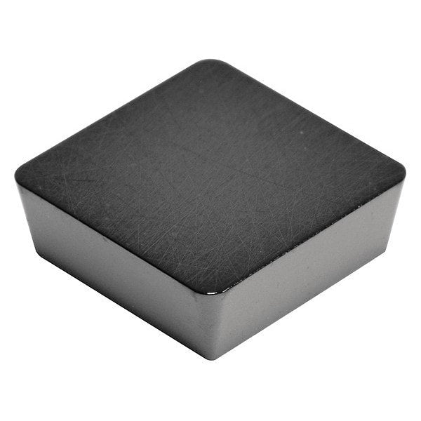 Square Turning Insert, Square, 1/2 in, SPMN, 1/32 in, Carbide