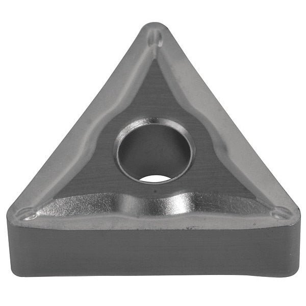 Triangle Turning Insert, Triangle, 3/8 in, TNGG, 0.0156 in, Carbide