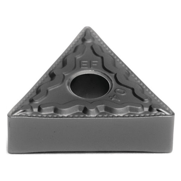 Triangle Turning Insert, Triangle, 3/8 in, TNMG, 0.0156 in, Carbide