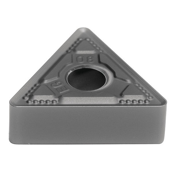 Triangle Turning Insert, Triangle, 3/8 in, TNMG, 0.0156 in, Carbide