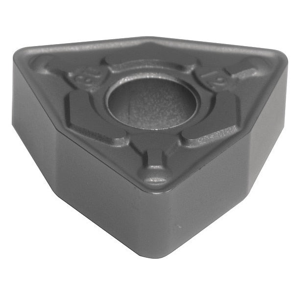 Turning Insert, Trigon, 1/2 in, WNMG, 1/64 in, Carbide