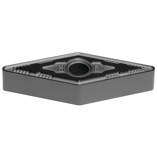 Diamond Turning Insert, Diamond, 3/8 in, VNMG, 35  Degrees, 1/64 in, Carbide