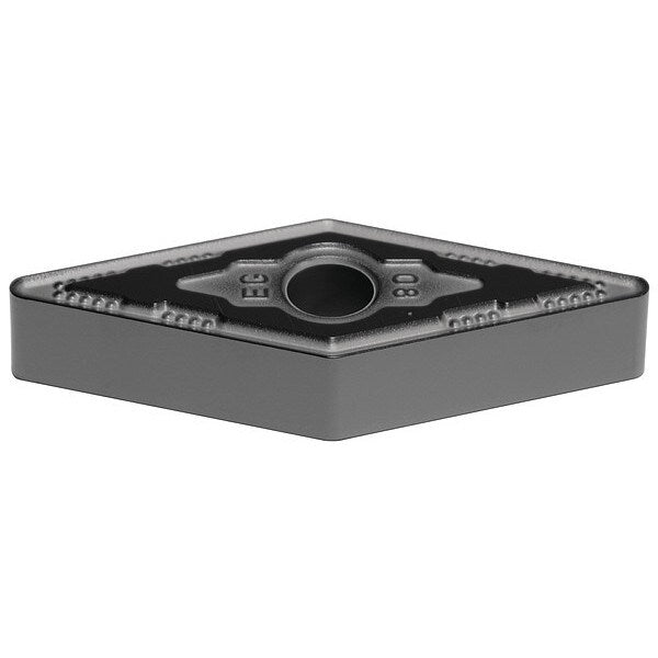 Diamond Turning Insert, Diamond, 3/8 in, VNMG, 35  Degrees, 1/64 in, Carbide