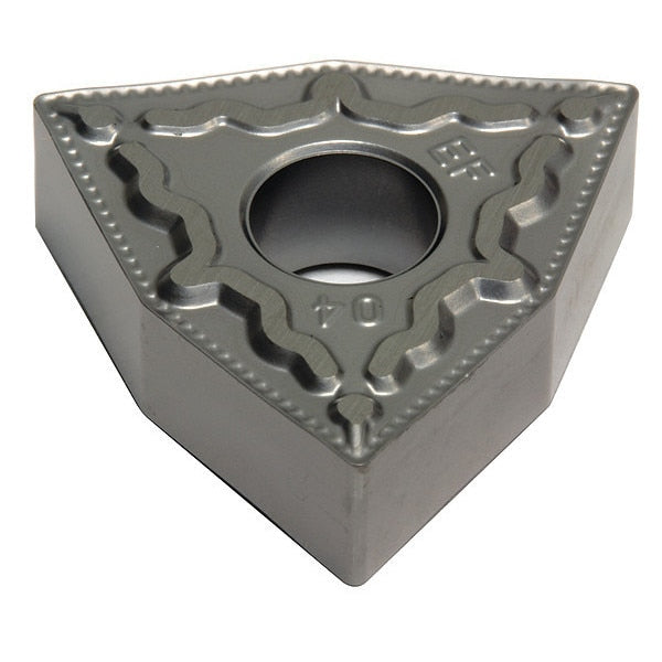Turning Insert, Trigon, 3/8 in, WNMG, 1/64 in, Carbide