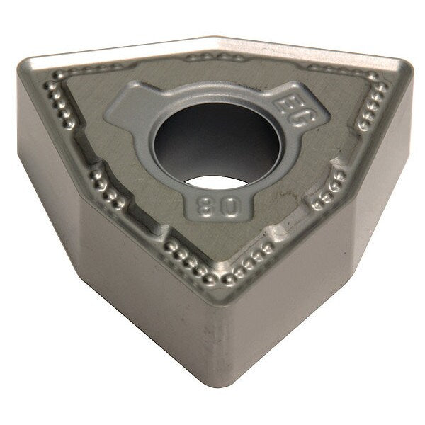 Turning Insert, Trigon, 3/8 in, WNMG, 1/32 in, Carbide