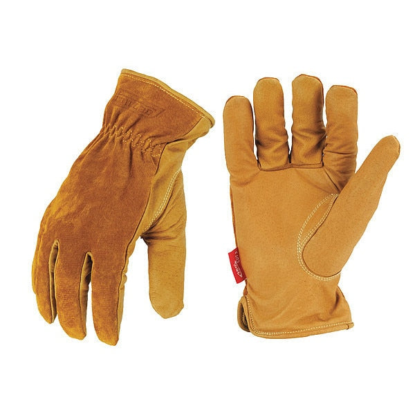 Cut Resistant Gloves, A5 Cut Level, Uncoated, L, 1 PR