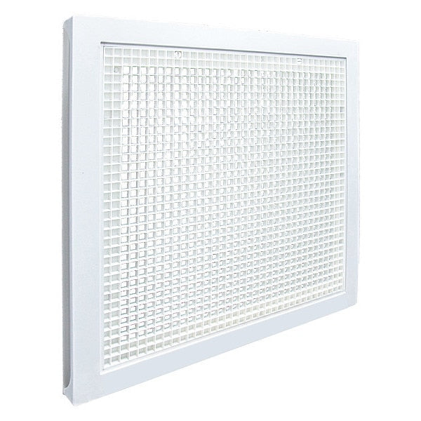 Return Air Grille, 22 X 22, Matte, Plastic