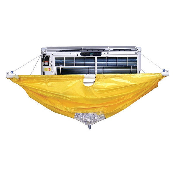 Condenser Coil Cleaner, Yellow, Pouch