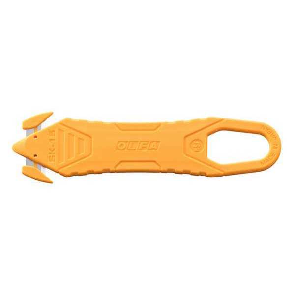 Safety Cutter, Fixed Blade, Safety Recessed, Fiberglass/Nylon