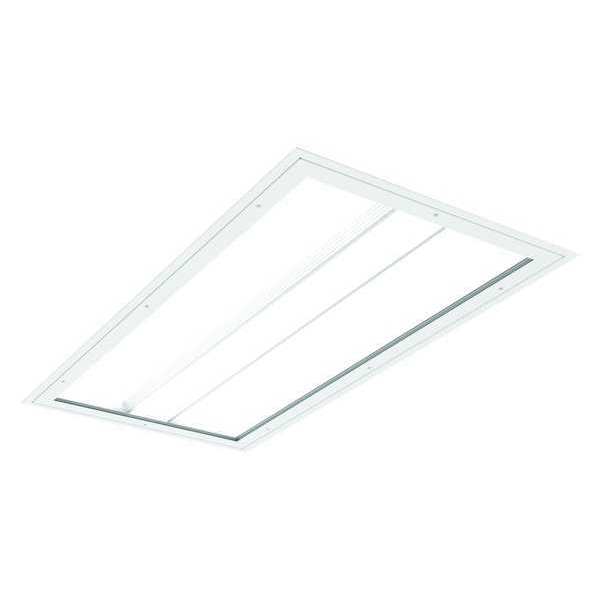 Recessed Troffer, Integrated LED, 8000 lm