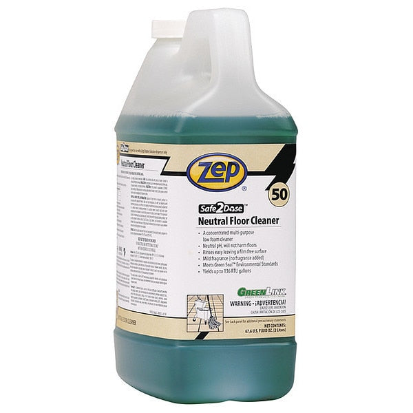 Floor Cleaner, Liquid, 2 L, Bottle, PK4