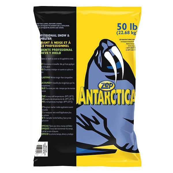 Granular Ice Melt, 50 lb., Bag, Green, PK49