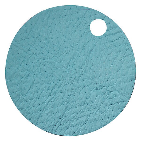 Sorbents, 4 gal/pk, 0.16 gal/pad, Universal Absorbed, Blue, Polypropylene