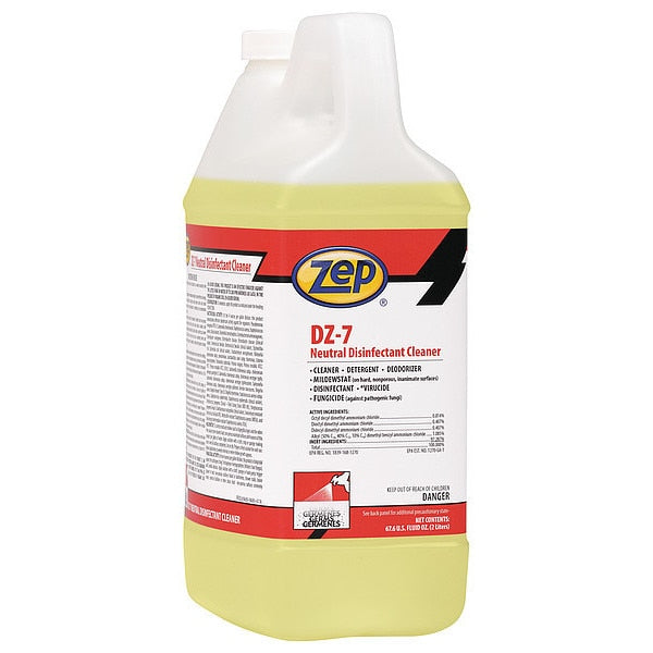 Disinfectant Cleaner, Bottle, Pleasant