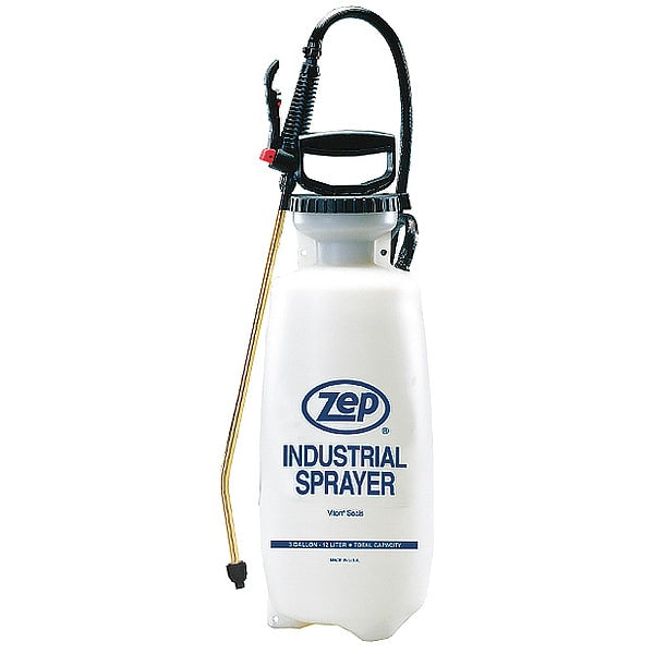 3 gal Handheld Sprayer, Plastic Tank, Cone, Fan, Jet Spray Pattern, 40 in Hose Length