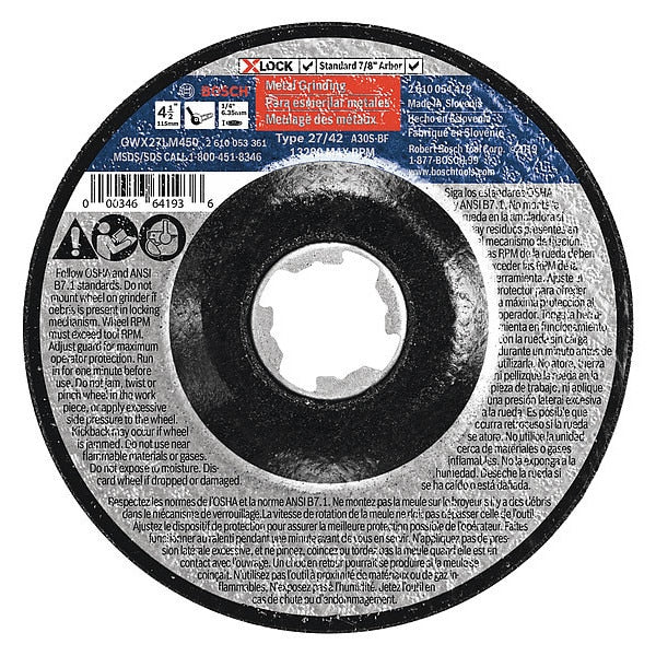 Abrasive Cut-Off Wheel, 30 Grit