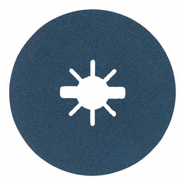 Fiber Disc, 4 1/2 in Dia, 7/8in Arbor, PK25