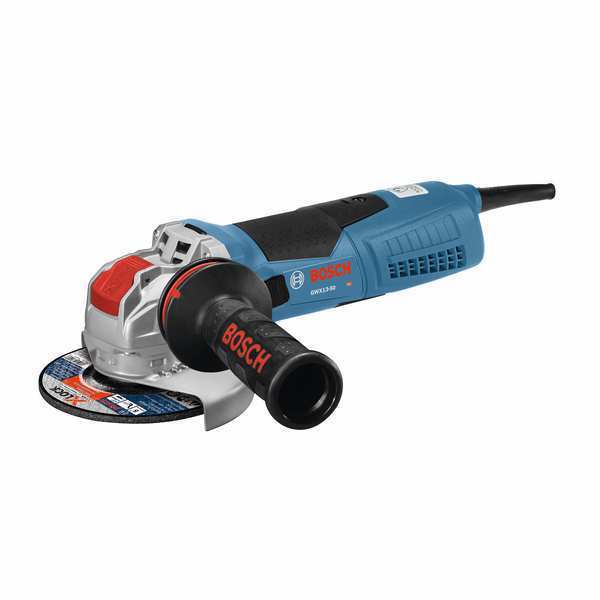 Angle Grinder, 13 A, Barrel Grip, 5.5 lb