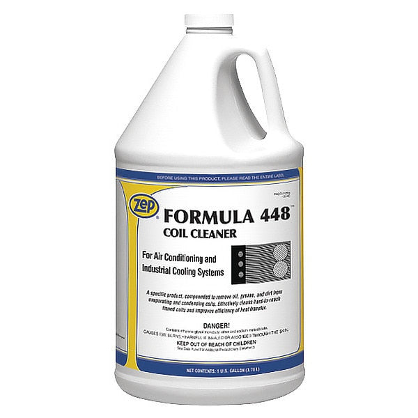 Coil Cleaner, Clear, 1 gal., Liquid, PK4