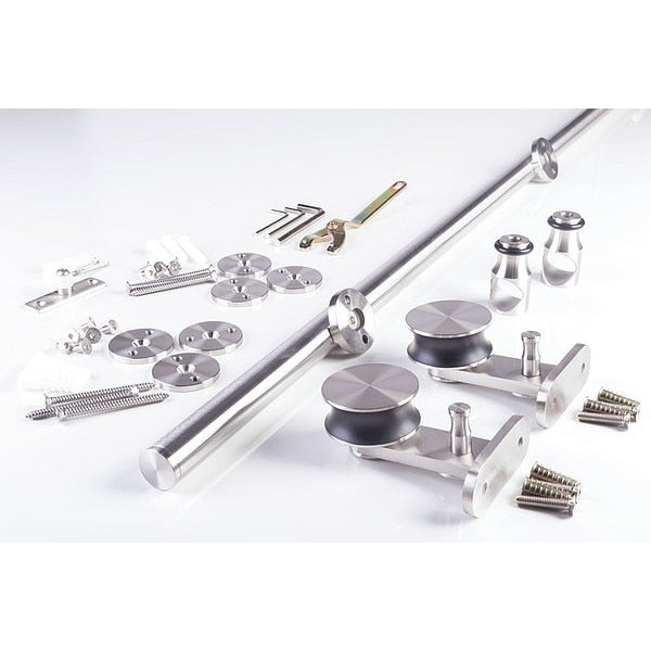 Hardware Pack, Sliding, SS, Brushed SS