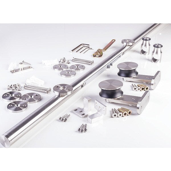 Hardware Pack, Sliding, SS, Brushed SS