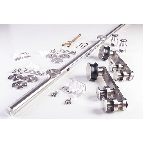 Hardware Pack, Sliding, SS, Brushed SS