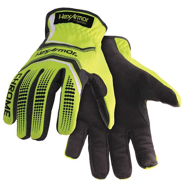 Cut Resistant Gloves, A8 Cut Level, Uncoated, L, 1 PR