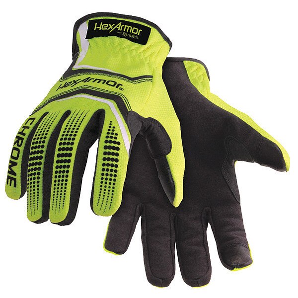 Cut Resistant Gloves, A8 Cut Level, Uncoated, M, 1 PR
